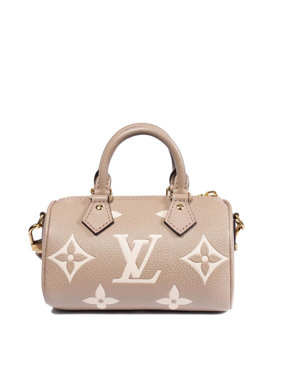 Louis Vuitton Speedy Bandoulière  Nano Speedy Dove/Cream Monogram Empreinte